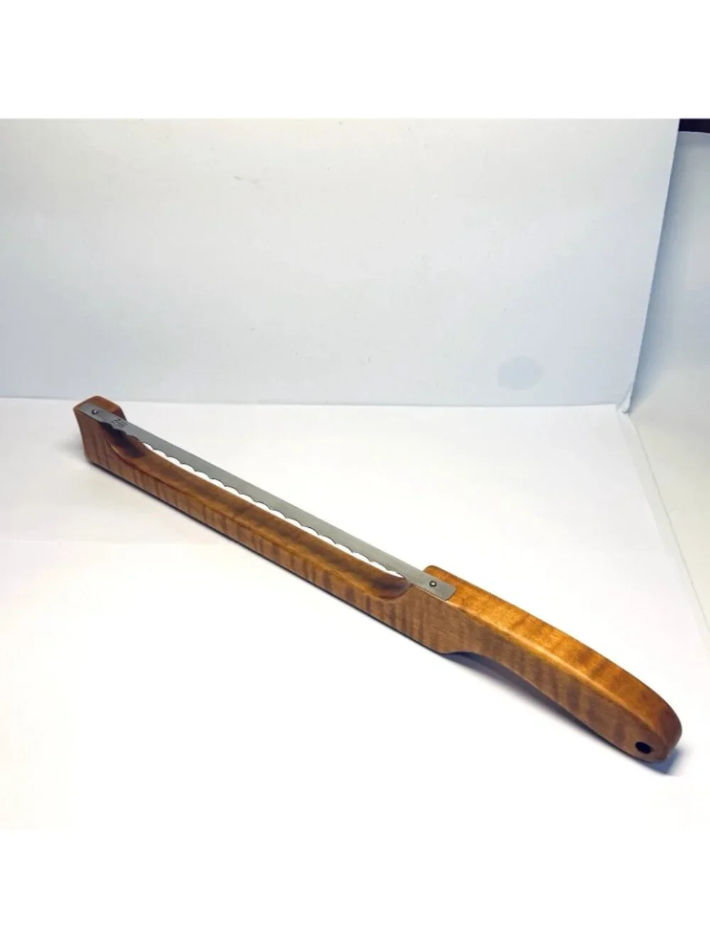 Calvin Robinson Appalachian Bow Saw Wood Handle Bread Knife Handcrafted Florida